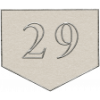 Toolbox Calendar - Arrow Number 29 White