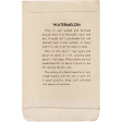 Slice of Summer - Watermelon Seed Packet Back