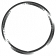 Toolbox Alphabet Bingo Chip Ring - Small Light Silver Metal Ring 01