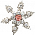 Snow & Snuggles - Snowflake Brooch