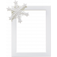 Snow & Snuggles - Snowflake Frame
