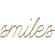 Journal This Mini - Smiles Word Art