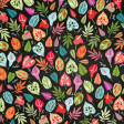 Unwind - Black Leaves Paper