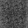 April Showers  - Black Damask Paper