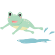 April Showers - Frog Doodle