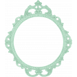 April Showers - Mint Frame