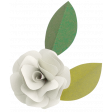 May Flowers - White Paper Flower