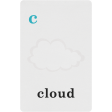 April Showers – Cloud Spring Card 