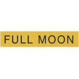 In The Moonlight - Full Moon Word Art