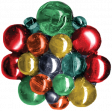 Quilted With Love - Vintage Rainbow Bead Cluster