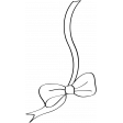 Bow Doodle Template 004