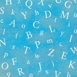 Look, A Book! - Blue ABC Paper