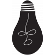 Light Bulb Template Shape 02