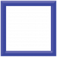 Spring Fresh Square Frame 05 - Blue