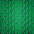 Mexican Spice Cactus Embossed Paper 02 - Green