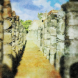 Mexican Spice Photo Paper - Watercolour - 04 Chichen Itza 02