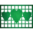 Mexican Spice Paper Cut Banner 03 - Green