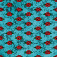 Mexican Spice Rose Paper 03 - Turquoise