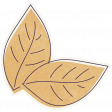 Thankful Harvest Leaf Sticker 2