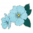 Reflections Flower Sticker