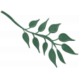 Country Wedding Green Velvet Leaf