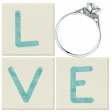 Shabby Wedding - Love Blocks