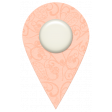 Shabby Wedding - Geotag Peach