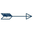 Changes - Doodle Arrow Sticker