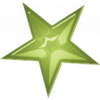 Mardi Gras - Green Star Element