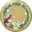 Xmas Squirrel Flair