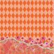 Orange Diamonds & Pink Dahlias
