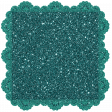 Glitter Teal Mat - Plain