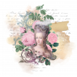 Marie Antoinette Masked Collage