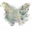 Stamped Butterfly Mask