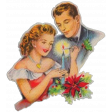 Christmas Couple Ephemera