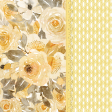 Yellow Lace Floral Paper