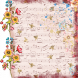 Music Floral Background