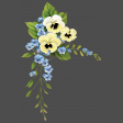 Pansies & Forget-Me-Nots 