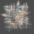 Floral Gingham Paint Strokes