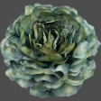 Sage Green Fabric Flower