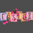 Easter Roses Wordart