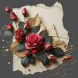 Torn Ppr W Rose Cluster 01
