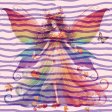 Colourful Fairy Striped Bkgnd