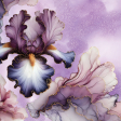 Purple Fantasy Floral Bkgnd
