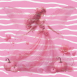 Pink Fairy Striped Bkgnd