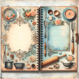 Blue Vintage Cooking JJ
