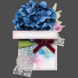 Blue Hydrangea n Lace Cluster
