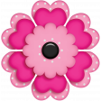 February 2022 Blog Train - Love Bug, flower 3