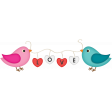 February 2022 Blog Train - Love Birds, birds 2