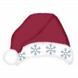 Santa hat red